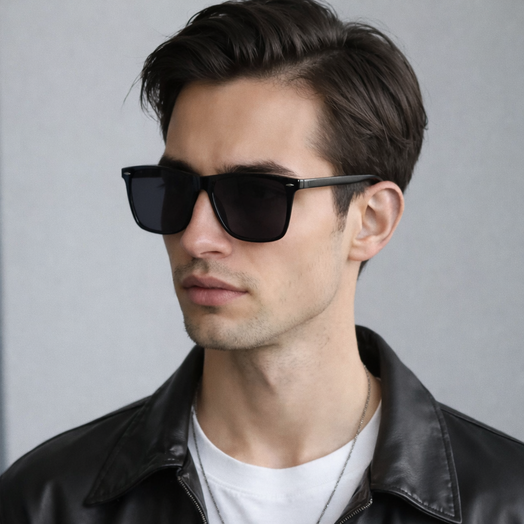 Unisex Retro TR90 Polarized Sunglasses
