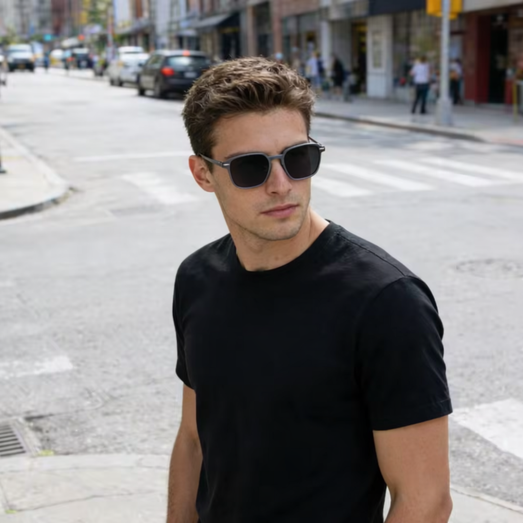 Unisex Retro TR90 Polarized Sunglasses